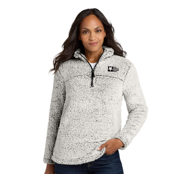 Port Authority Women's Cozy 1/4-Zip Fleece L130 - Image 2