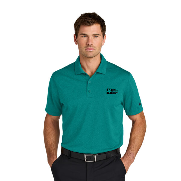 Nike Dri-FIT Smooth Heather Polo NKFQ4794 - Image 2
